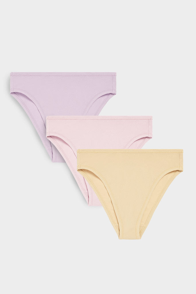 Cotton French Cut Brief in Soft Serve (Pack)