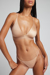 Thumbnail image #2 of Glacé Triangle Bra in Buff