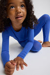 Thumbnail image #2 of My Mini Long Sleeve Tee and Pants Set in Cobalt
