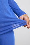 Thumbnail image #3 of My Mini Long Sleeve Tee and Pants Set in Cobalt