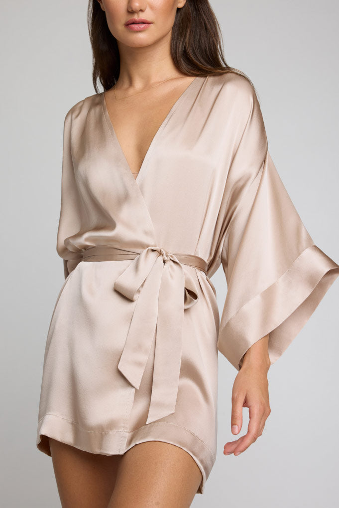 darjeeling silk mini robe dress darjeeling silk robe mini dress BOTEH