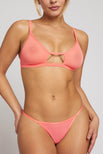 Thumbnail image #5 of Sieve Cutout Bra in Coral