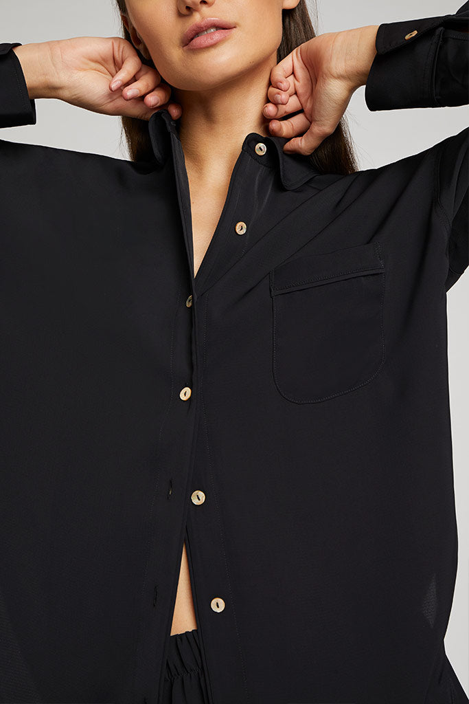 Negative  Supreme Shirt in Black – Negative Underwear