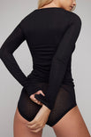 Thumbnail image #3 of Whipped Long Sleeve in Black [Adelina XS]