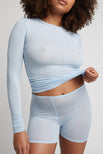 Thumbnail image #3 of Whipped Long Sleeve in Glacier [Eryn S]