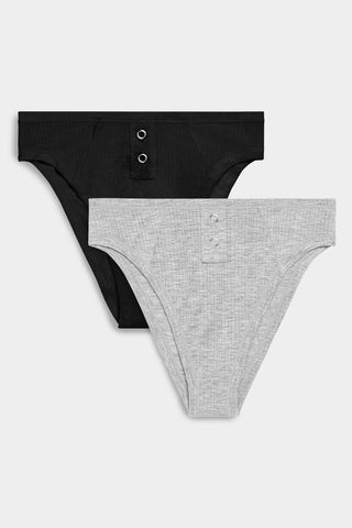 Detail view of Whipped French Cut Brief Custom 2-Pack for sizer