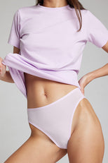 Thumbnail image #5 of Cotton French Cut Brief in Soft Serve (Pack) [Ksenia XS-S]