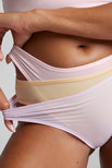 Thumbnail image #2 of Cotton French Cut Brief in Soft Serve (Pack) [Morgan M-L]