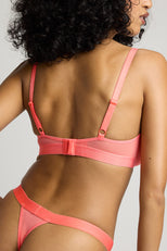Thumbnail image #6 of Sieve Demi Bra in Coral [Malak 32D]