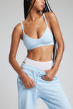 Thumbnail image #2 of Waffle Knit Lounge Bralette in Glacier
