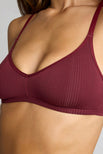 Thumbnail image #2 of Whipped Non-Wire Bra in Garnet