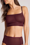 Thumbnail image #1 of Sieve Longline Bra in Garnet