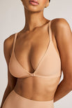 Thumbnail image #1 of Base Front Close Bra in Buff