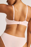 Thumbnail image #2 of Cloud Cotton Cutout Bra in Shell