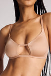 Thumbnail image #1 of Glacé Cutout Bra in Buff