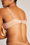 Thumbnail image #3 of Glacé Plunge Bra in Buff