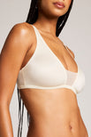Thumbnail image #1 of Glacé Plunge Bra in Cream