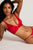 Glacé Triangle Bra in Cerise