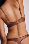 Thumbnail image #3 of Glacé Triangle Bra in Syrup