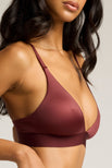 Thumbnail image #4 of Glacé Triangle Bra in Garnet