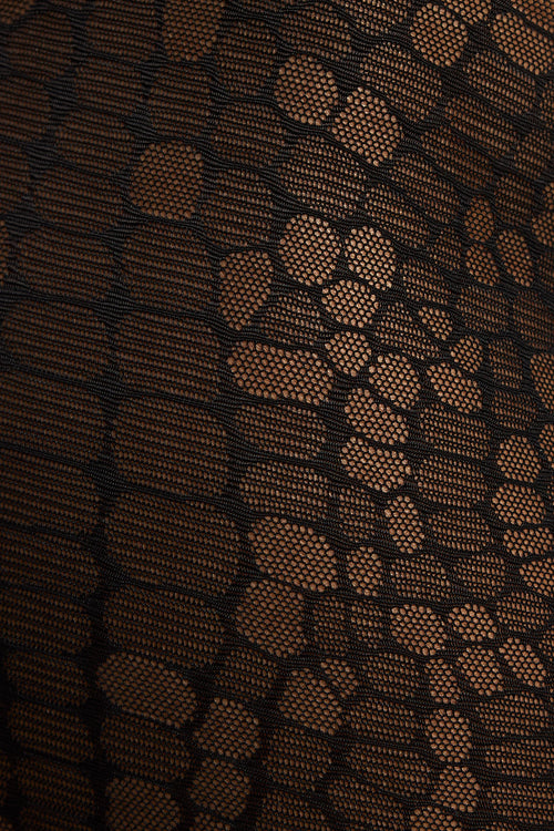 Serpente Cutout Bra in Black