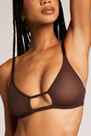 Thumbnail image #1 of Sieve Cutout Bra in Espresso