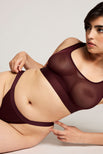 Thumbnail image #5 of Sieve Bra Top in Garnet