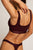 Sieve Bra Top in Garnet