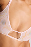 Thumbnail image #4 of Sieve Cutout Bra in Shell Swirl