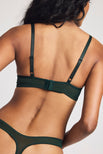Thumbnail image #4 of Sieve Cutout Bra in Cypress