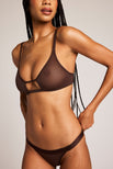 Thumbnail image #2 of Sieve Cutout Bra in Espresso
