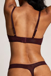Thumbnail image #4 of Sieve Cutout Bra in Garnet Spark