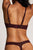 Sieve Cutout Bra in Garnet Spark