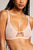 Sieve Cutout Bra in Shell
