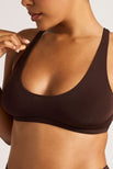 Thumbnail image #1 of Slink Dipped Bralette in Espresso