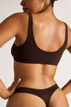 Thumbnail image #3 of Slink Dipped Bralette in Espresso