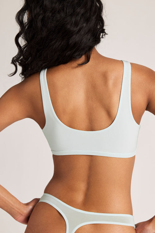 Slink Dipped Bralette in Mist