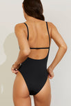 Thumbnail image #2 of Swim Straight Neck One-Piece in Black