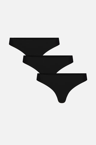 Glacé Triangle Bra in Black