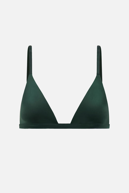 Cypress Glacé mini bra, flat lay