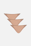 Thumbnail image #1 of Glacé String Bikini in Buff (Pack)
