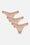 Thumbnail image #1 of Sieve Thong in Buff (Pack)