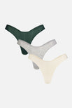 Thumbnail image #1 of Whipped Dipped Thong in Winter (Pack)