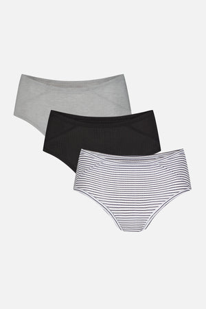 Whipped Boyshort 3 pack in Weekender color pack. 
