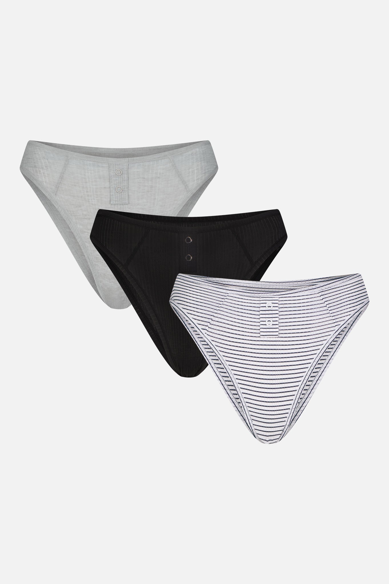 Whipped French Cut Brief 3 Pack in weekender. 