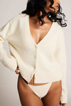 Thumbnail image #1 of Cashmere Cardi in Cream