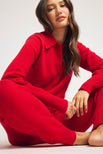 Thumbnail image #5 of Cashmere Jogger in Cerise