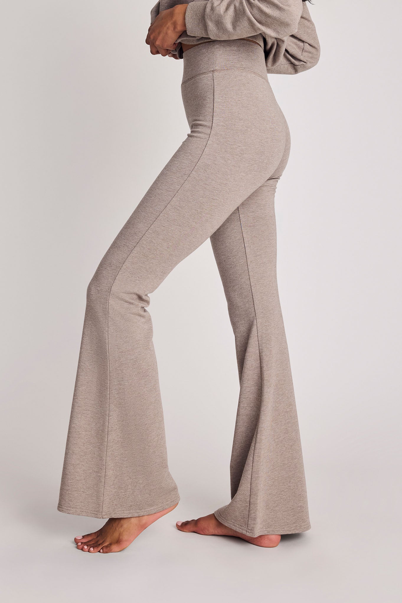 Club Flare Pant in Mink