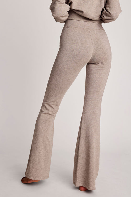 Club Flare Pant in Mink