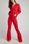 Thumbnail image #1 of Club Flare Pant in Cherry